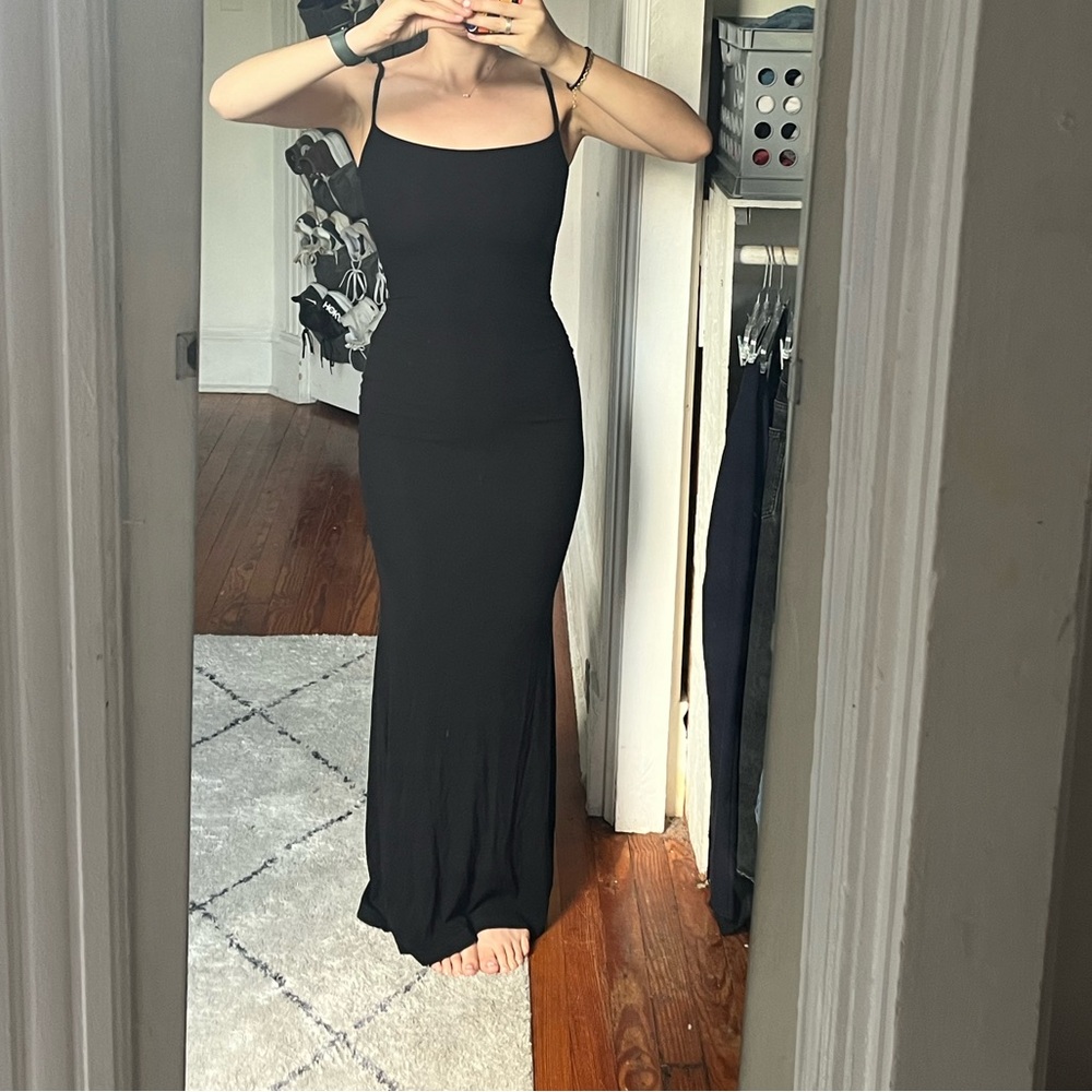 SKIMS Soft Lounge Long Slip Dress